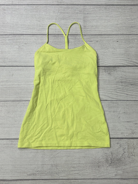 Tank Top By Lululemon In Yellow, Size: 4
