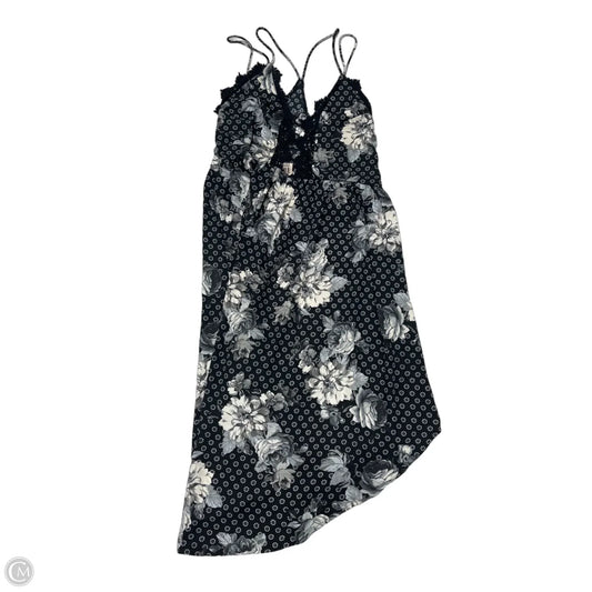 Dress Casual Midi By Free People In Black & White, Size: S