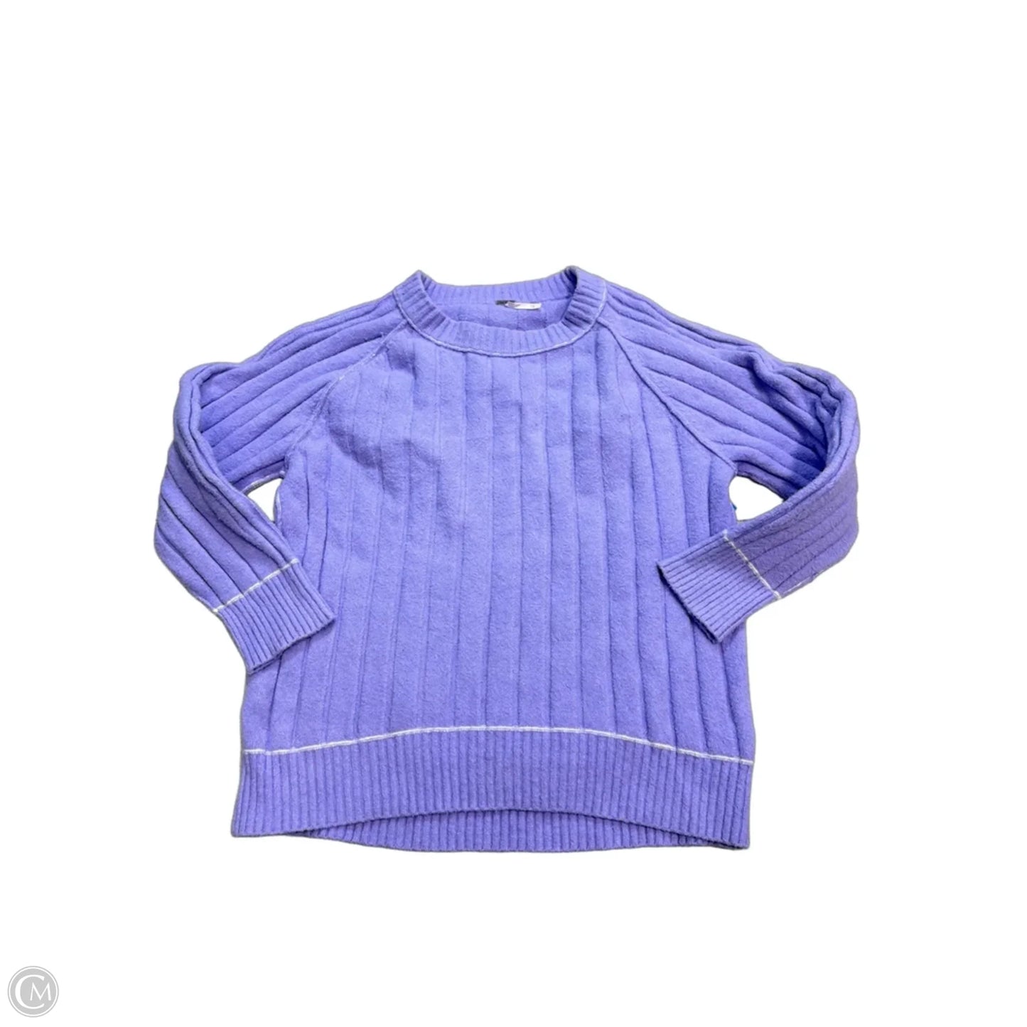 Sweater By Free People In Purple, Size: Xs