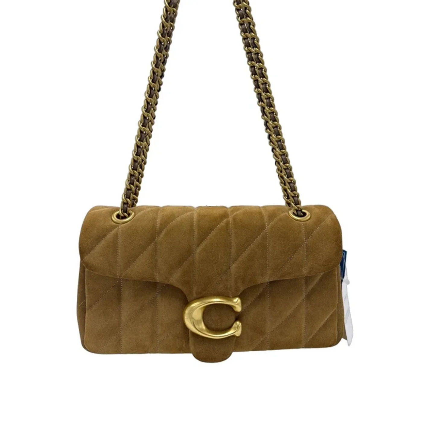 New! Coach Suede Tabby 26 Quilted Designer Handbag