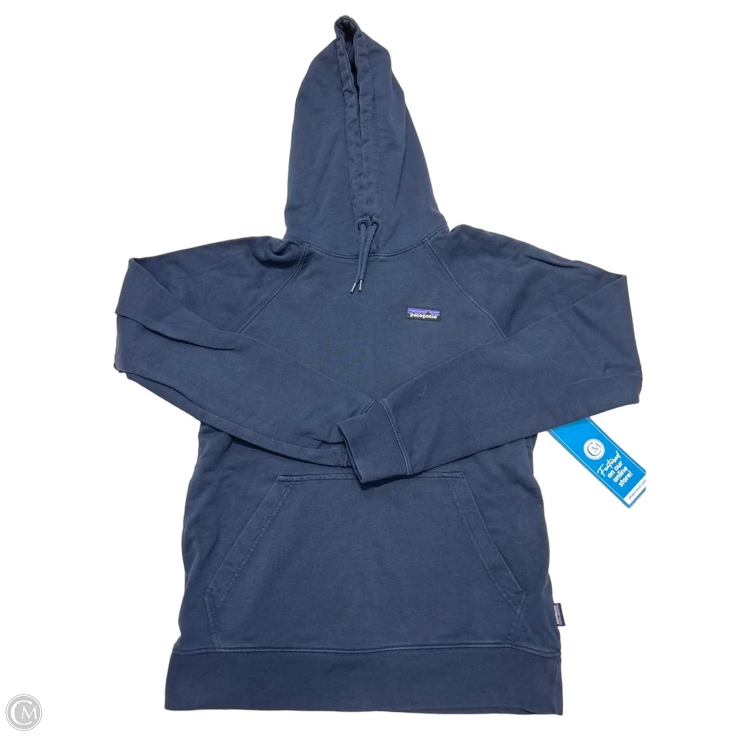 Sweatshirt Hoodie By Patagonia In Navy, Size: S