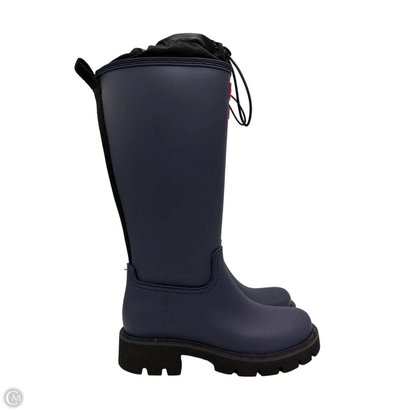 Boots Rain By Hunter In Blue, Size: 8