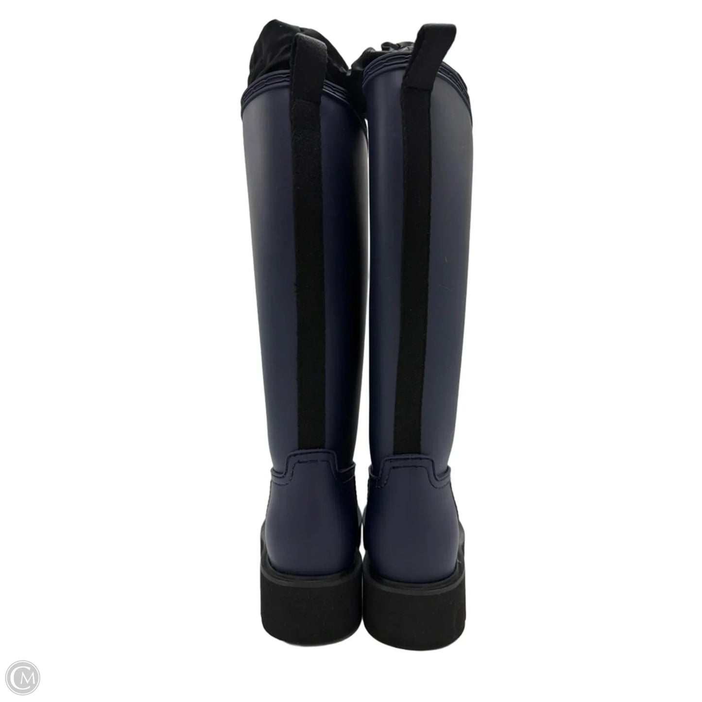 Boots Rain By Hunter In Blue, Size: 8
