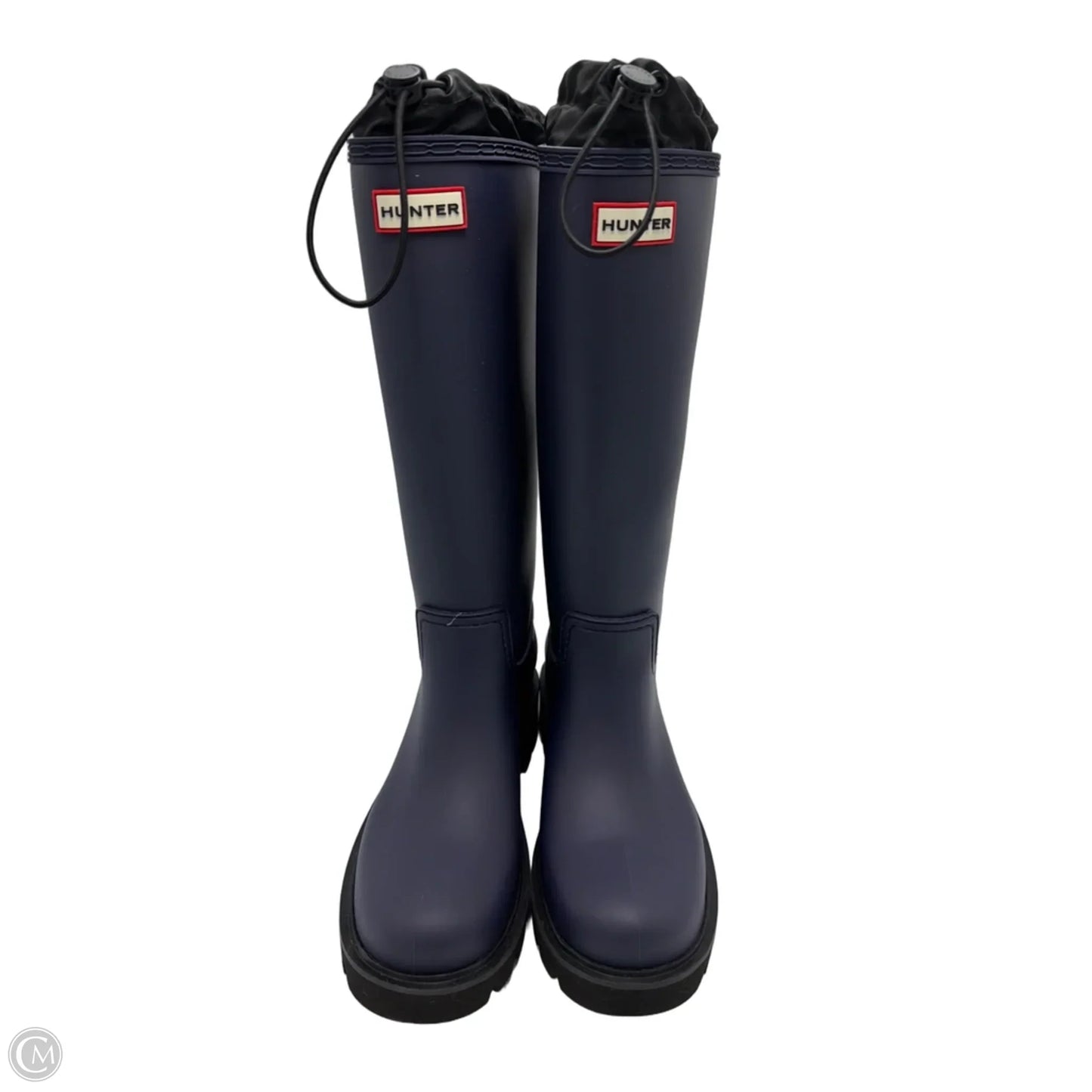 Boots Rain By Hunter In Blue, Size: 8