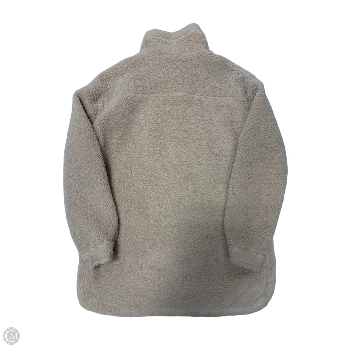 Coat / Shacket Sherpa By Koolaburra By UGG In Tan, Size: S