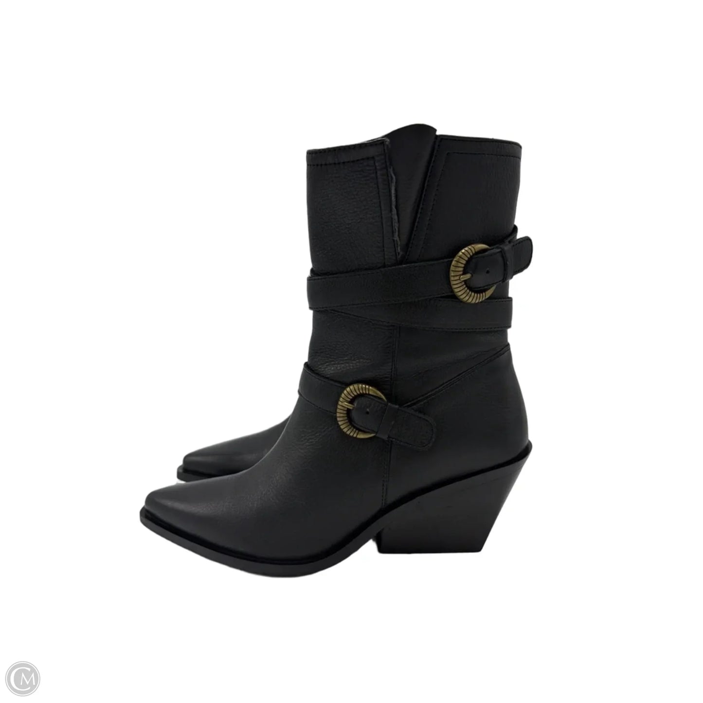 Boots Wedge Heels By Seychelles In Black, Size: 8