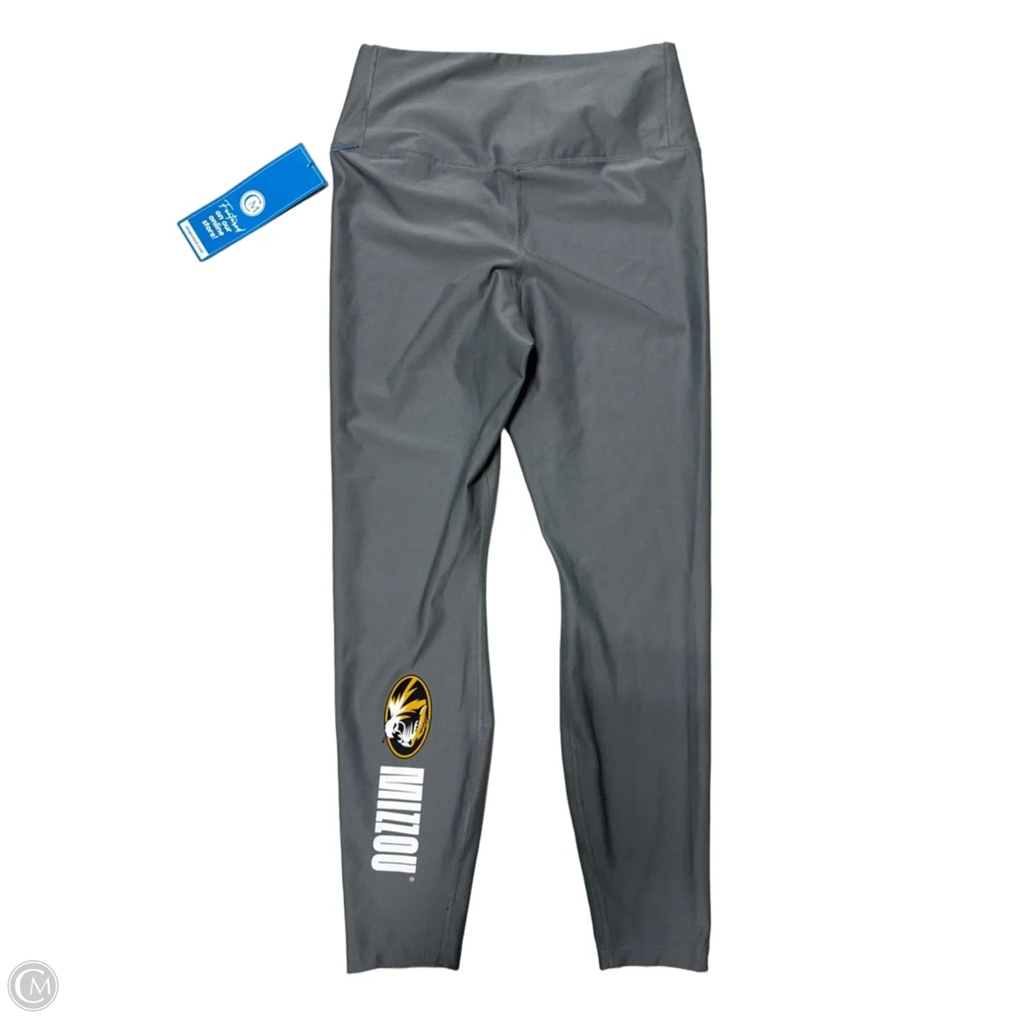 Athletic Leggings By Nike Apparel In Grey, Size: L