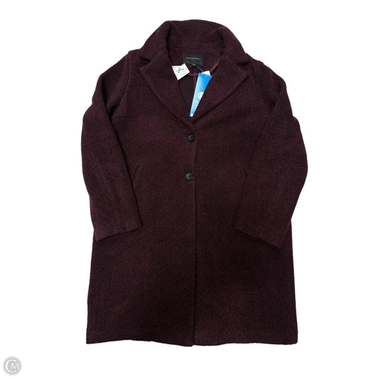 New! Coat Peacoat By Banana Republic In Maroon, Size: L