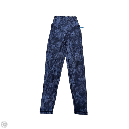 Athletic Leggings By Aerie In Snakeskin Print, Size: Xs