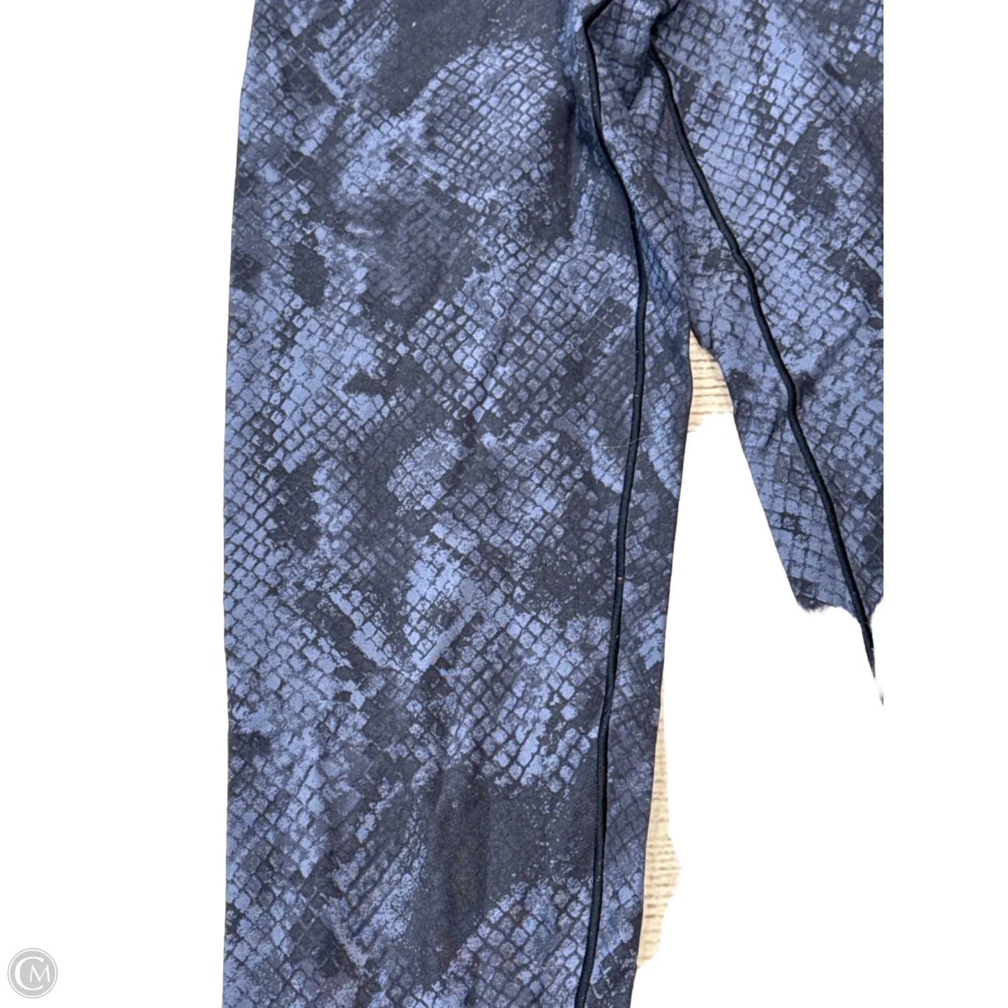 Athletic Leggings By Aerie In Snakeskin Print, Size: Xs