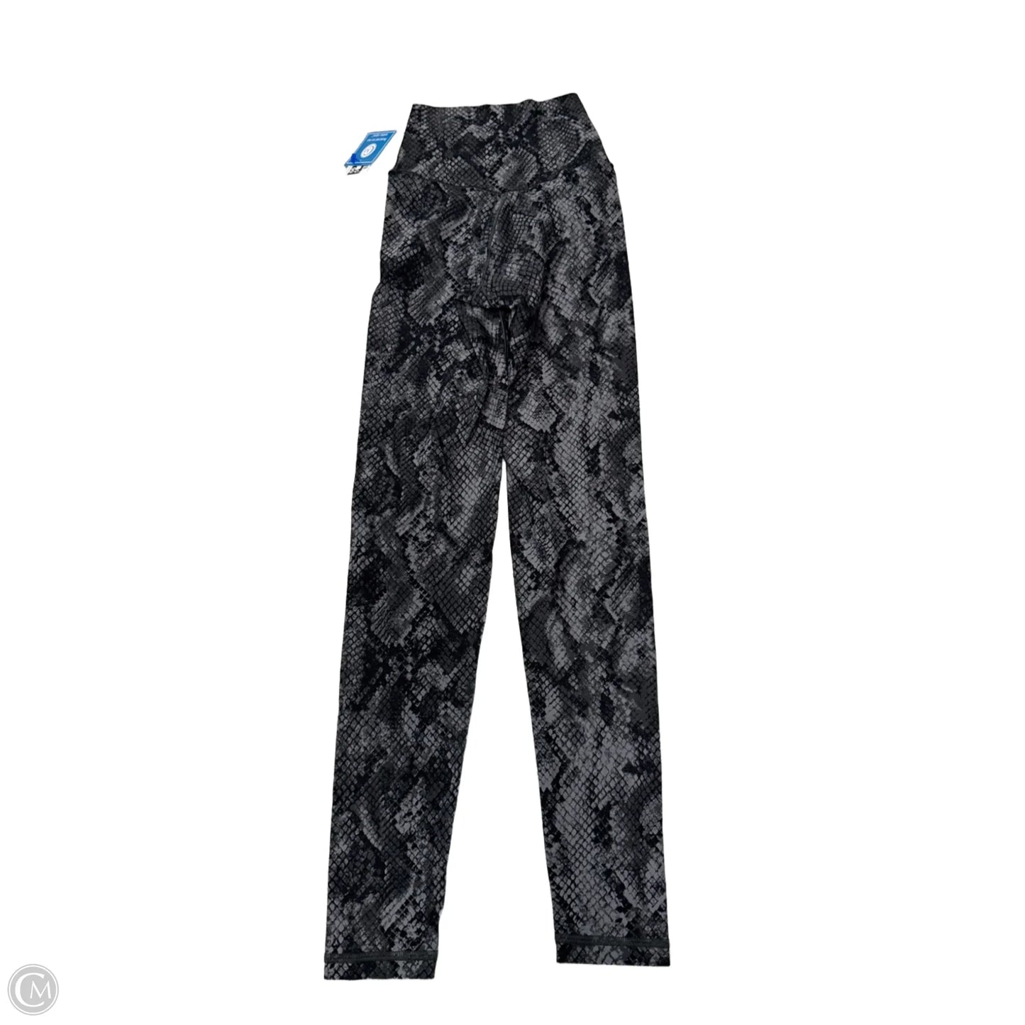 Athletic Leggings By Aerie In Snakeskin Print, Size: Xs