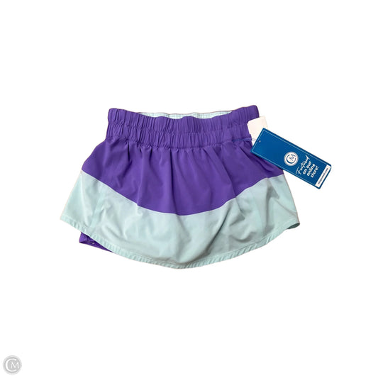 Athletic Skirt By Lululemon In Purple, Size: 4