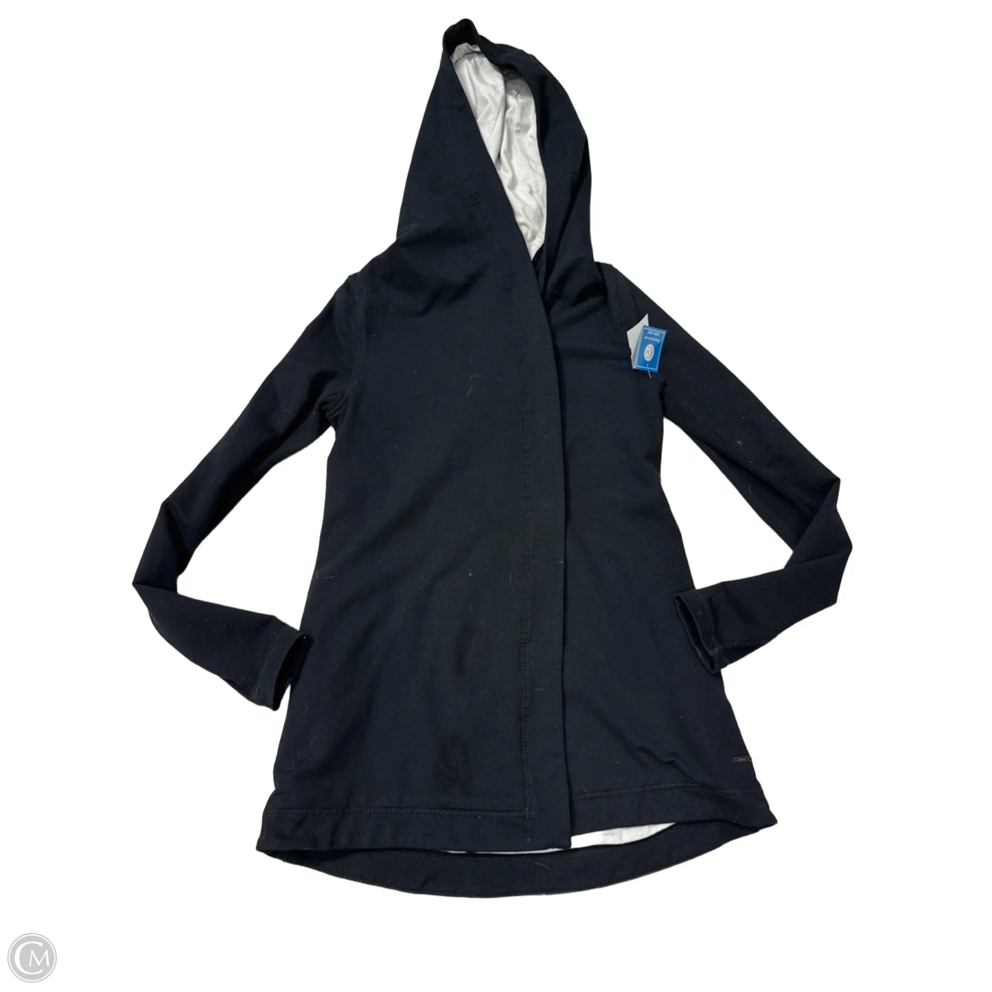 Athletic Jacket By Lululemon In Black, Size: 4