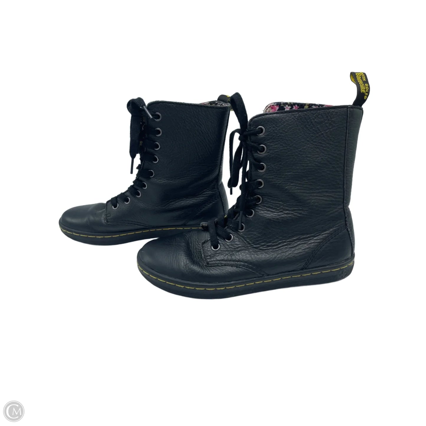 Boots Combat By Dr Martens In Black, Size: 6