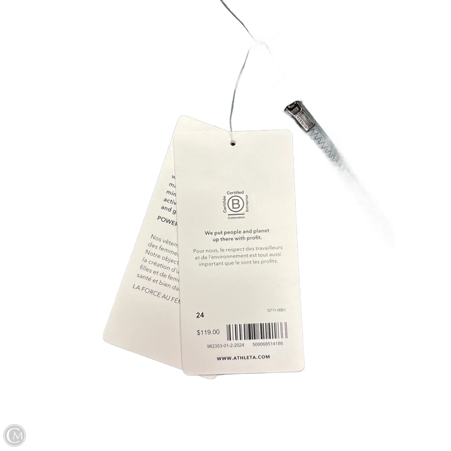 Athletic Pants By Athleta In Grey, Size: 2x