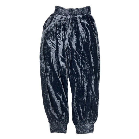 Velvet Jogger Style Pants By Anthropologie In Navy, Size: Xs