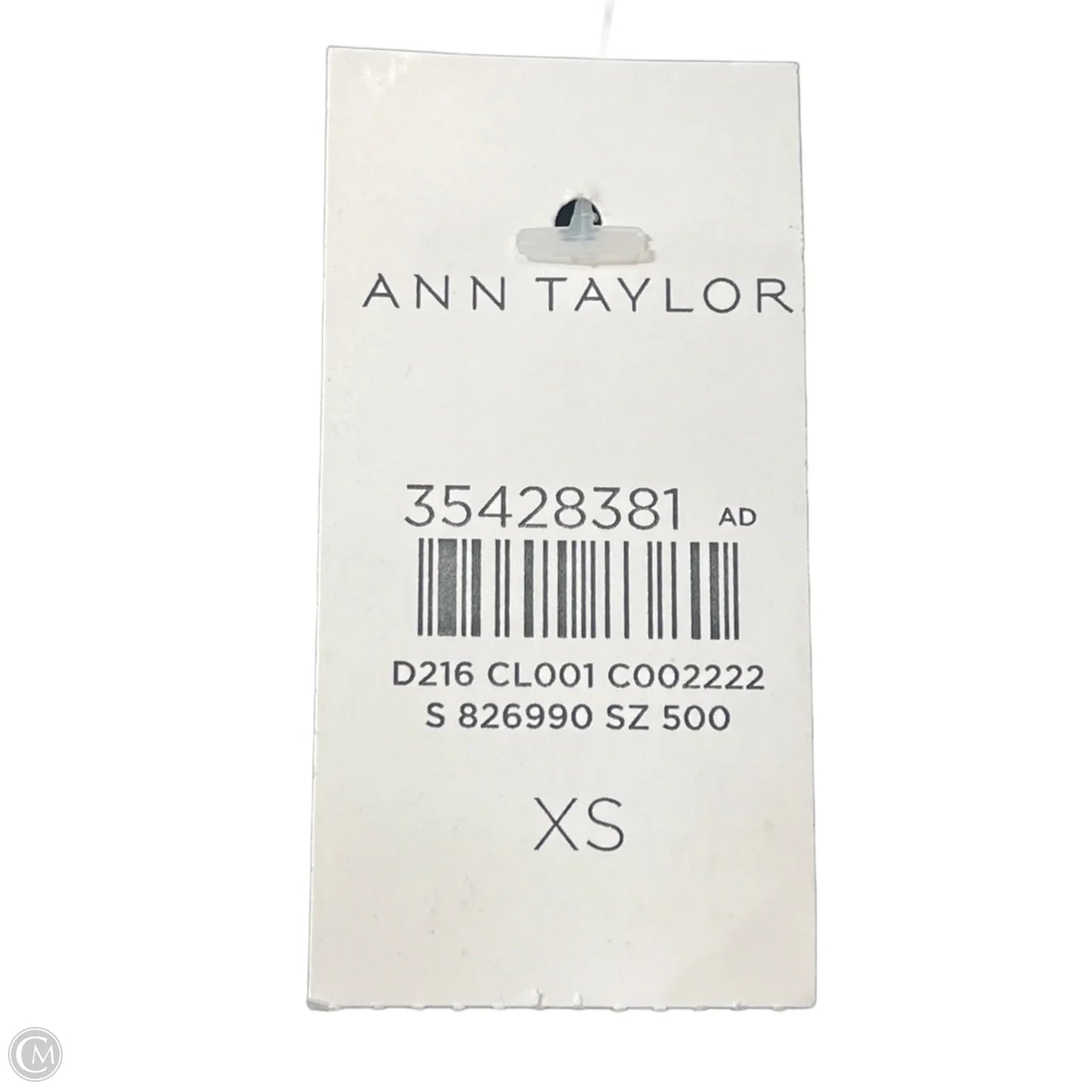 Dress Casual Midi By Ann Taylor In Black, Size: Xs