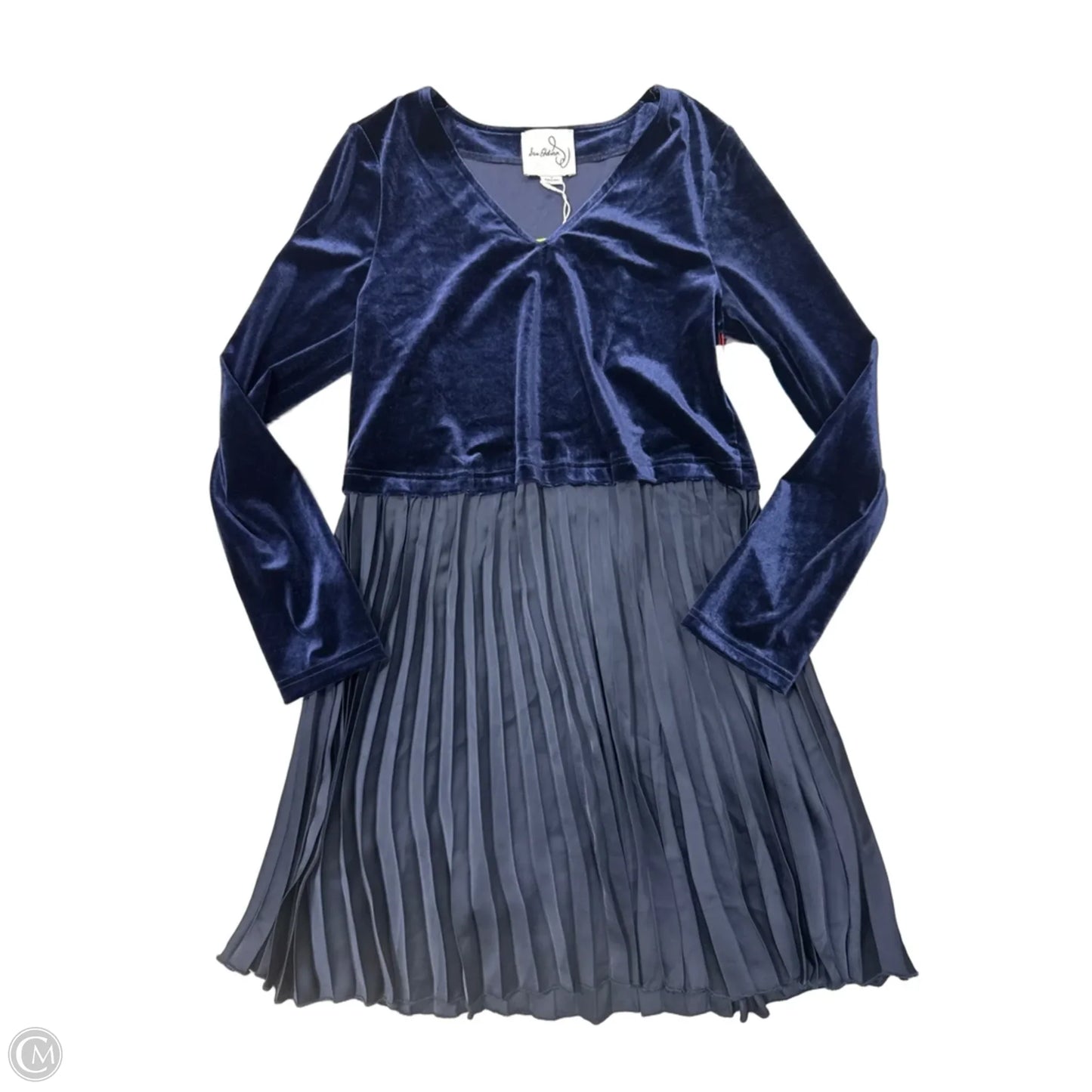Dress Casual Midi By Sam Edelman In Blue, Size: M