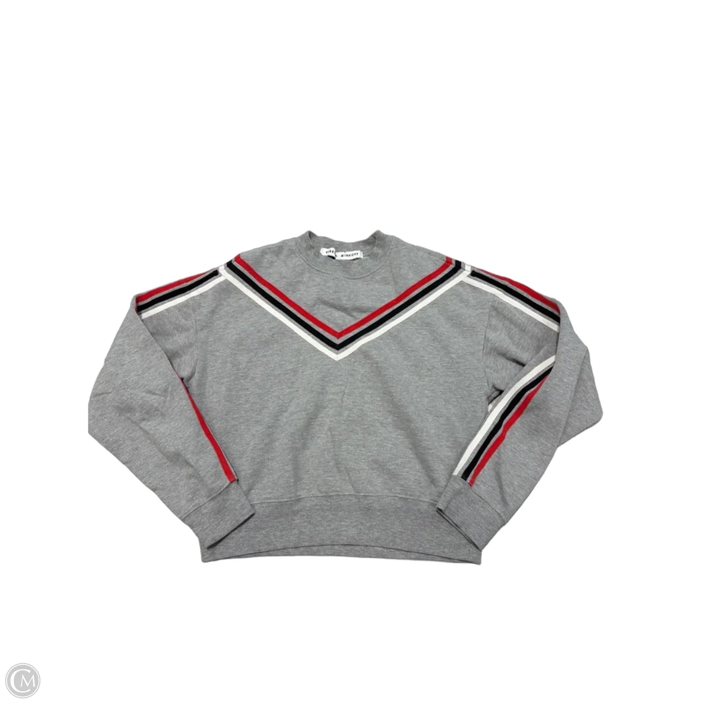 Sweatshirt Designer By Rebecca Minkoff In Grey, Size: M