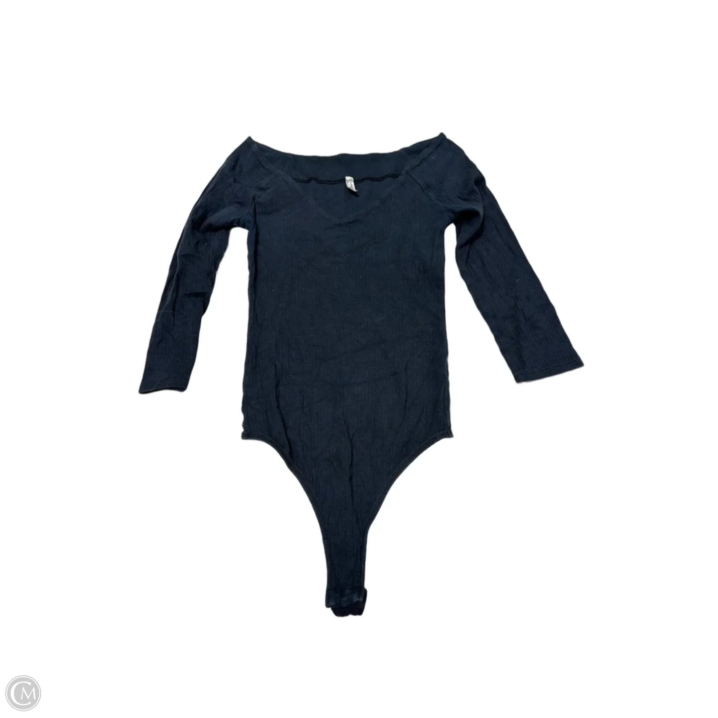 Top Long Sleeve By Free People In Black, Size: Sp