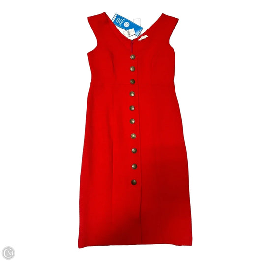 New! Dress Casual Midi By Maeve In Red, Size: M