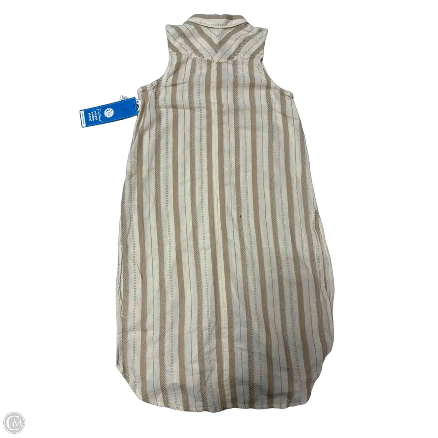 Dress Casual Maxi By Anthropologie In Tan, Size: Xs