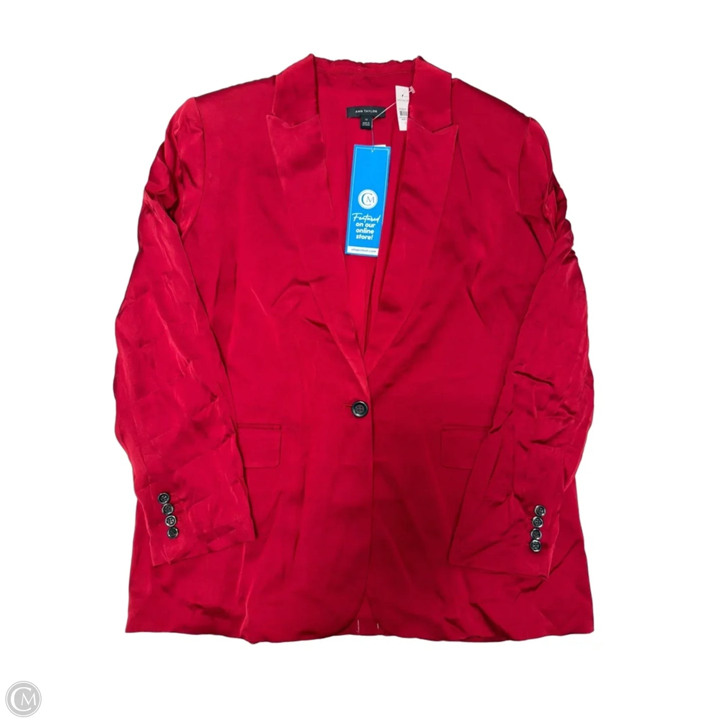 New! Blazer By Ann Taylor In Red, Size: L