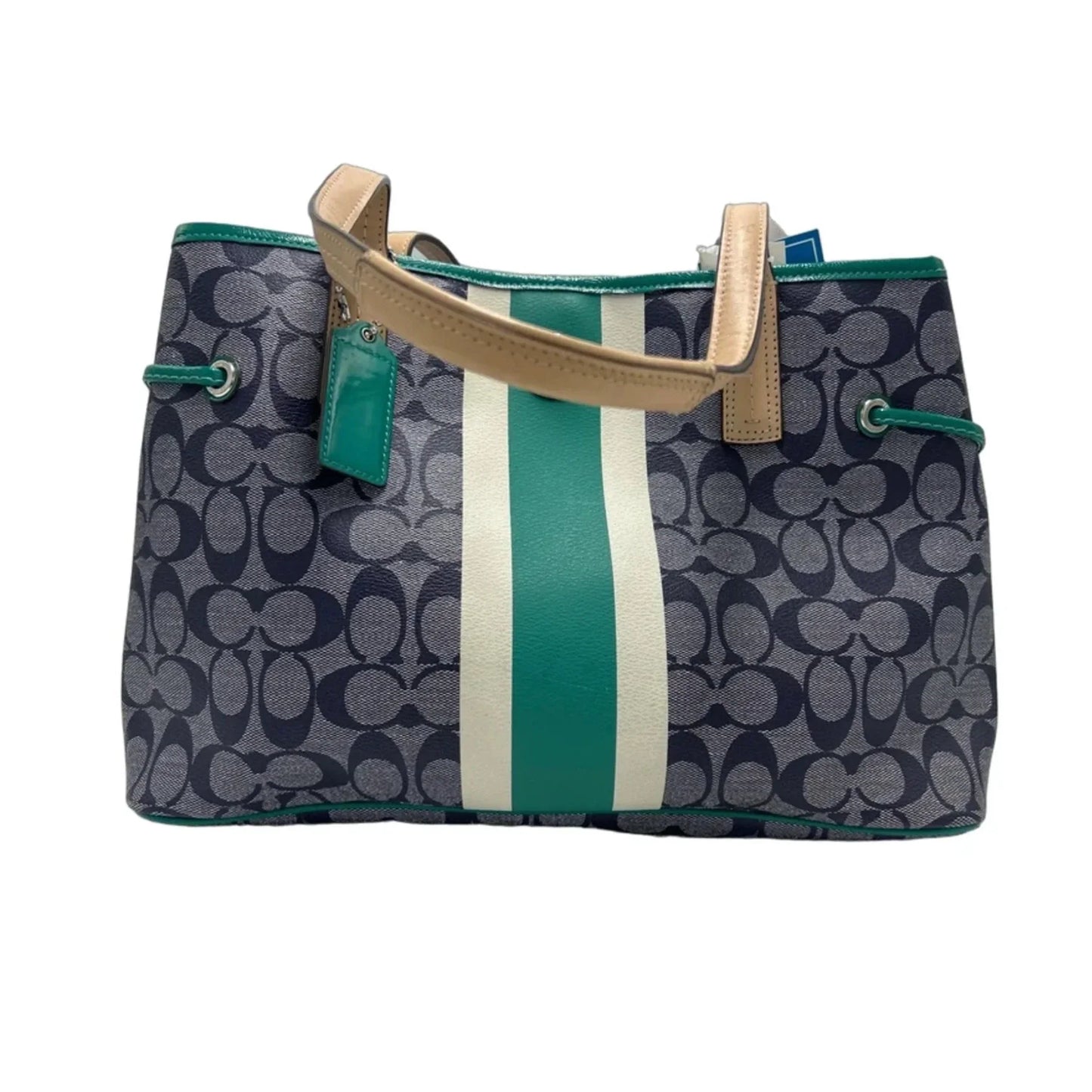 Coach Signature Varsity Carryall Designer Tote / Handbag