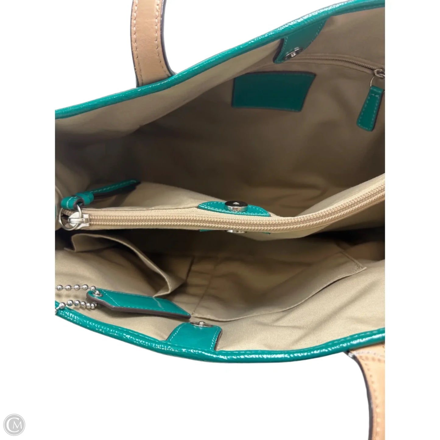Coach Signature Varsity Carryall Designer Tote / Handbag