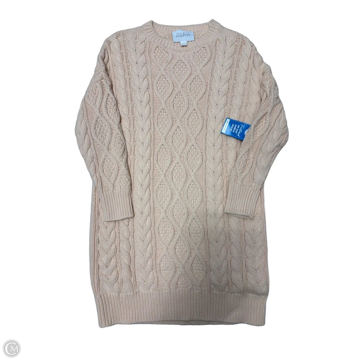Dress Sweater By Mare Mare In Tan, Size: Xxs