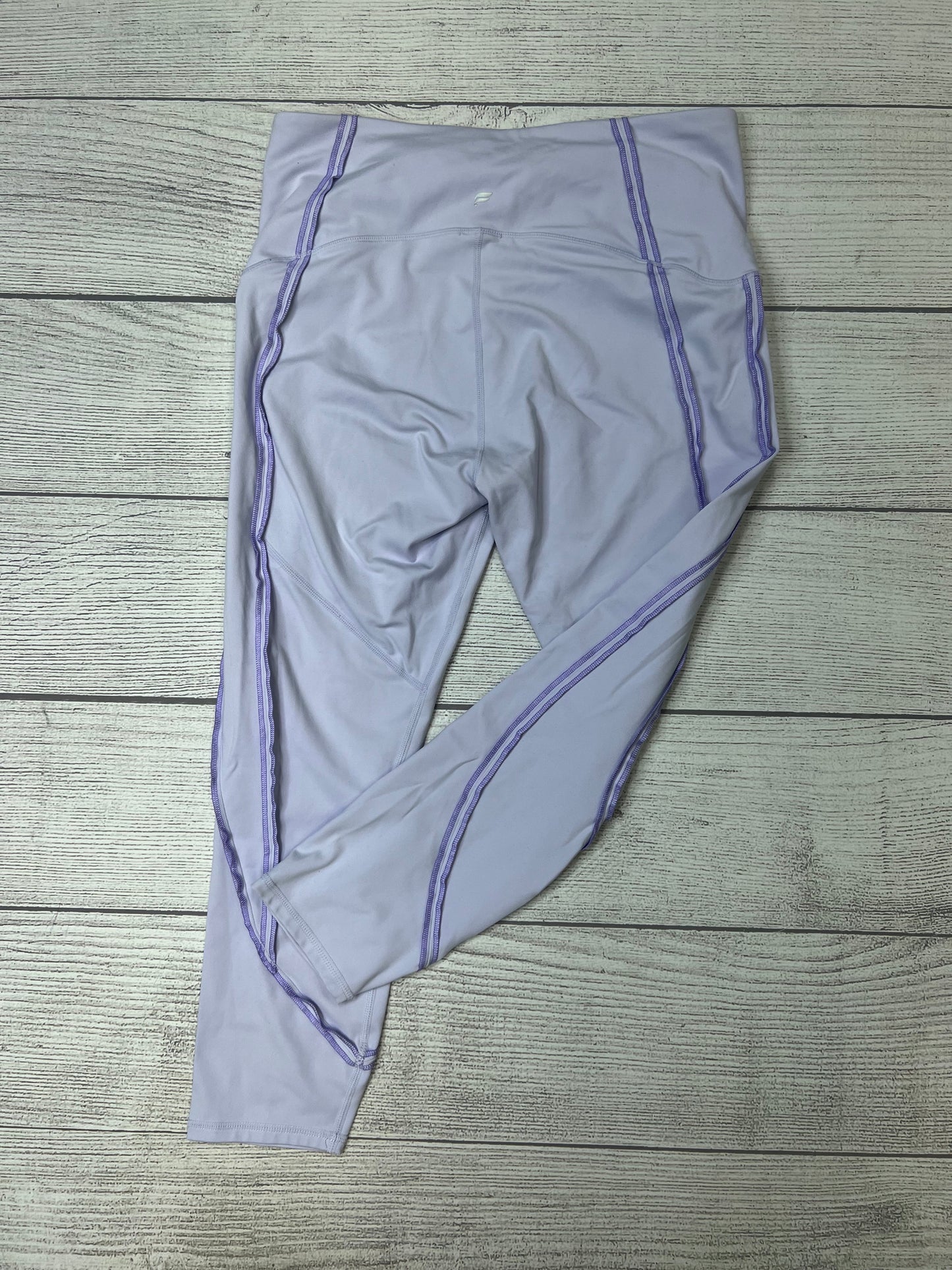 Purple Athletic Capris Fabletics, Size Xl