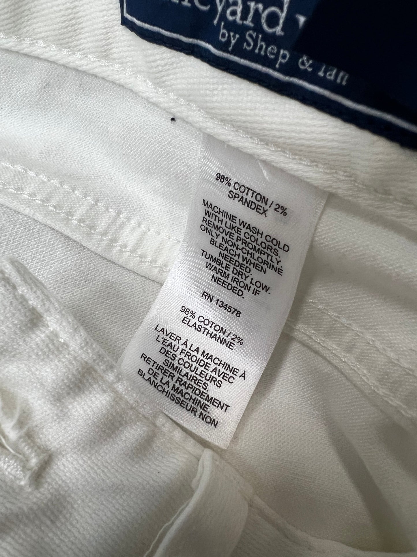 White Pants Ankle Vineyard Vines, Size 6