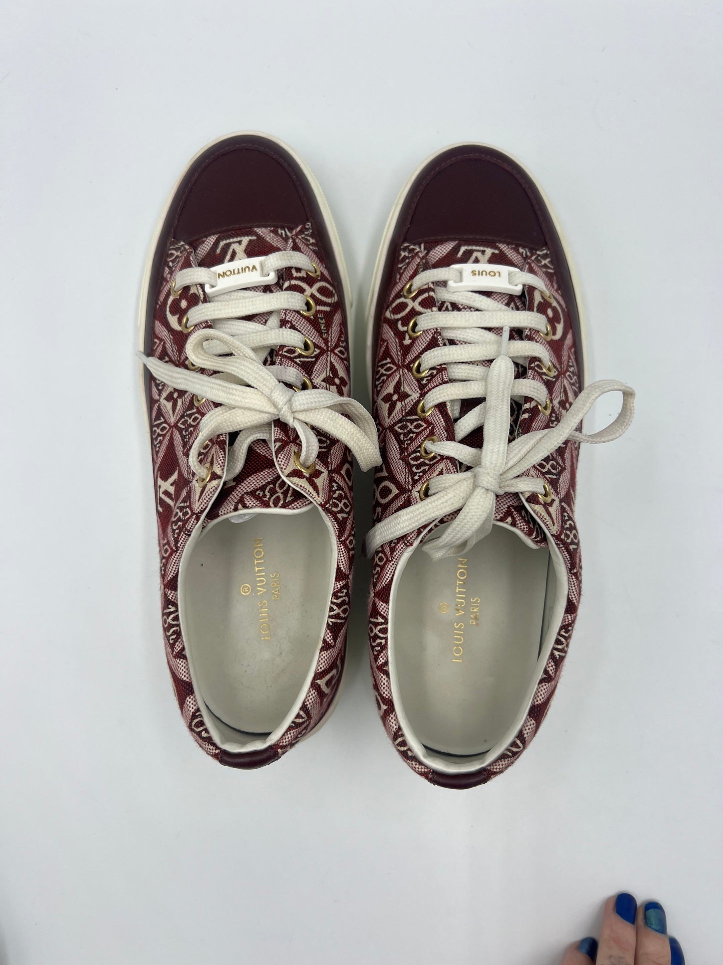 Louis Vuitton Since 1854 Stellar Designer Sneakers, Size: 8