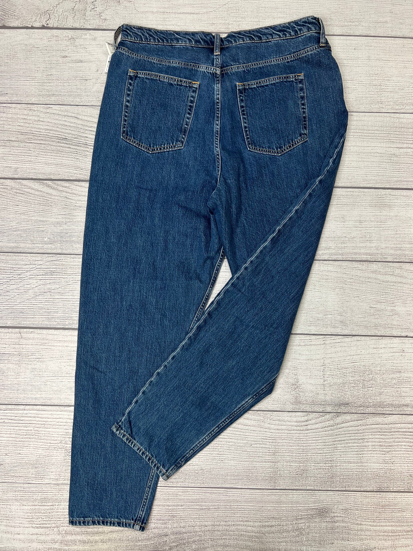 Jeans Straight By Gap In Denim, Size: 16