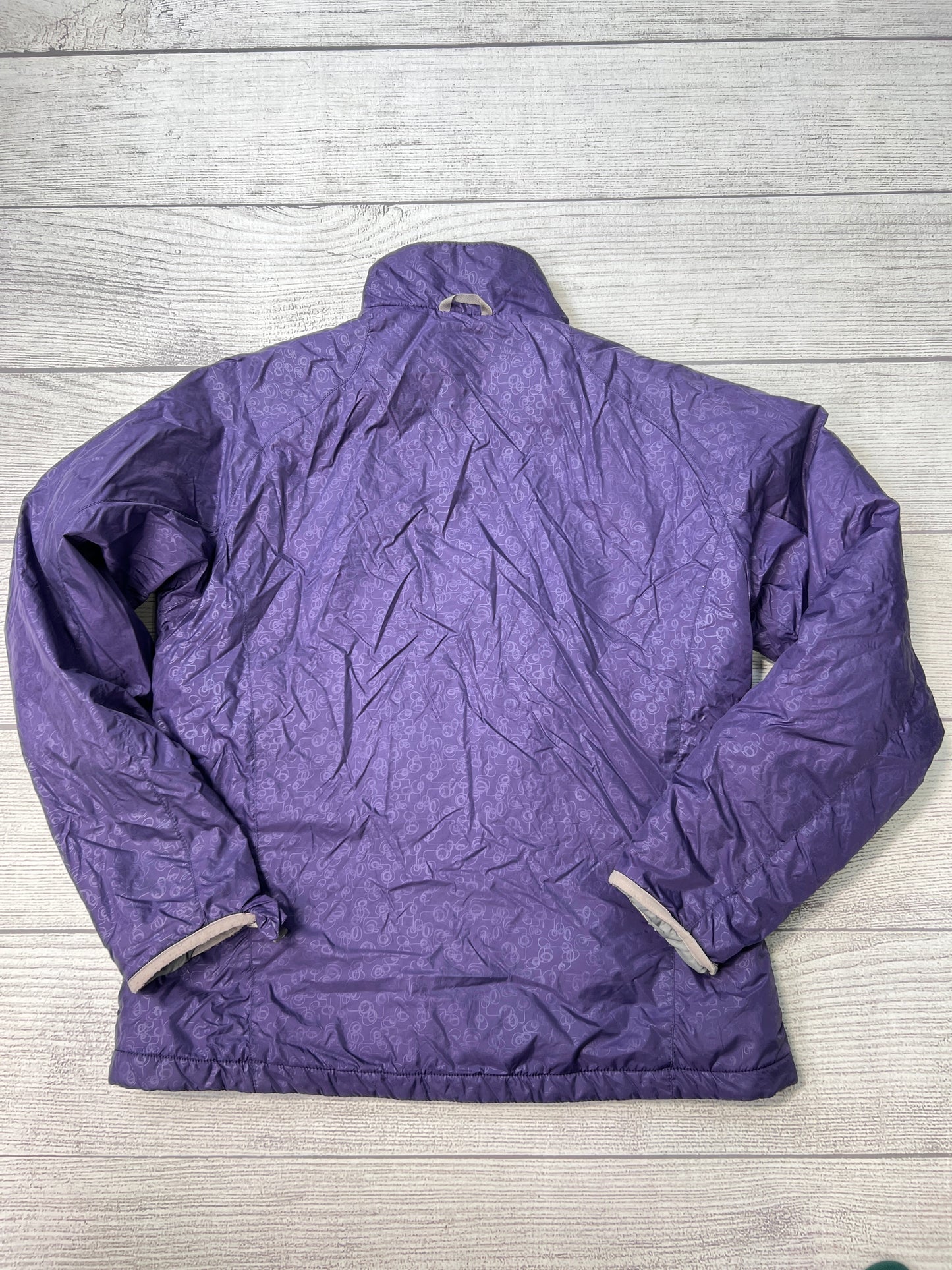 Coat Puffer & Quilted By North Face In Purple, Size: L