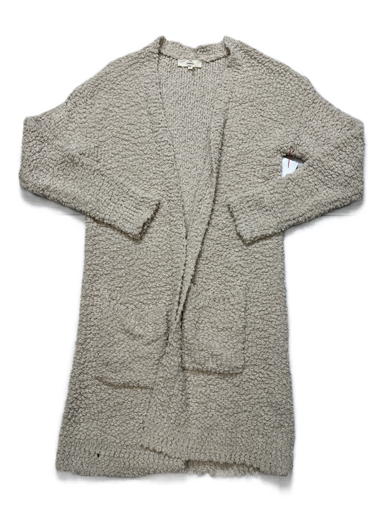 Sweater Cardigan By Entro In Cream, Size: S