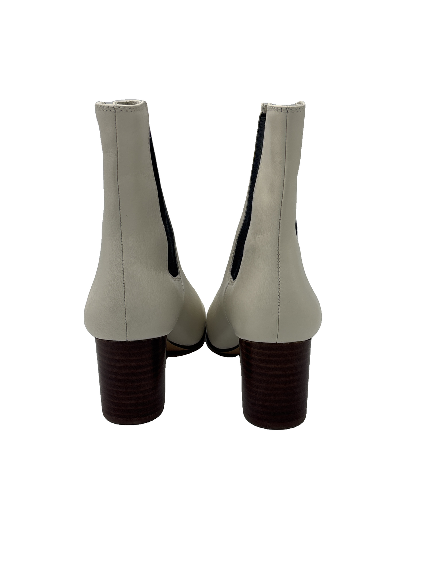 Boots Ankle Heels By J. Crew In White, Size: 7.5