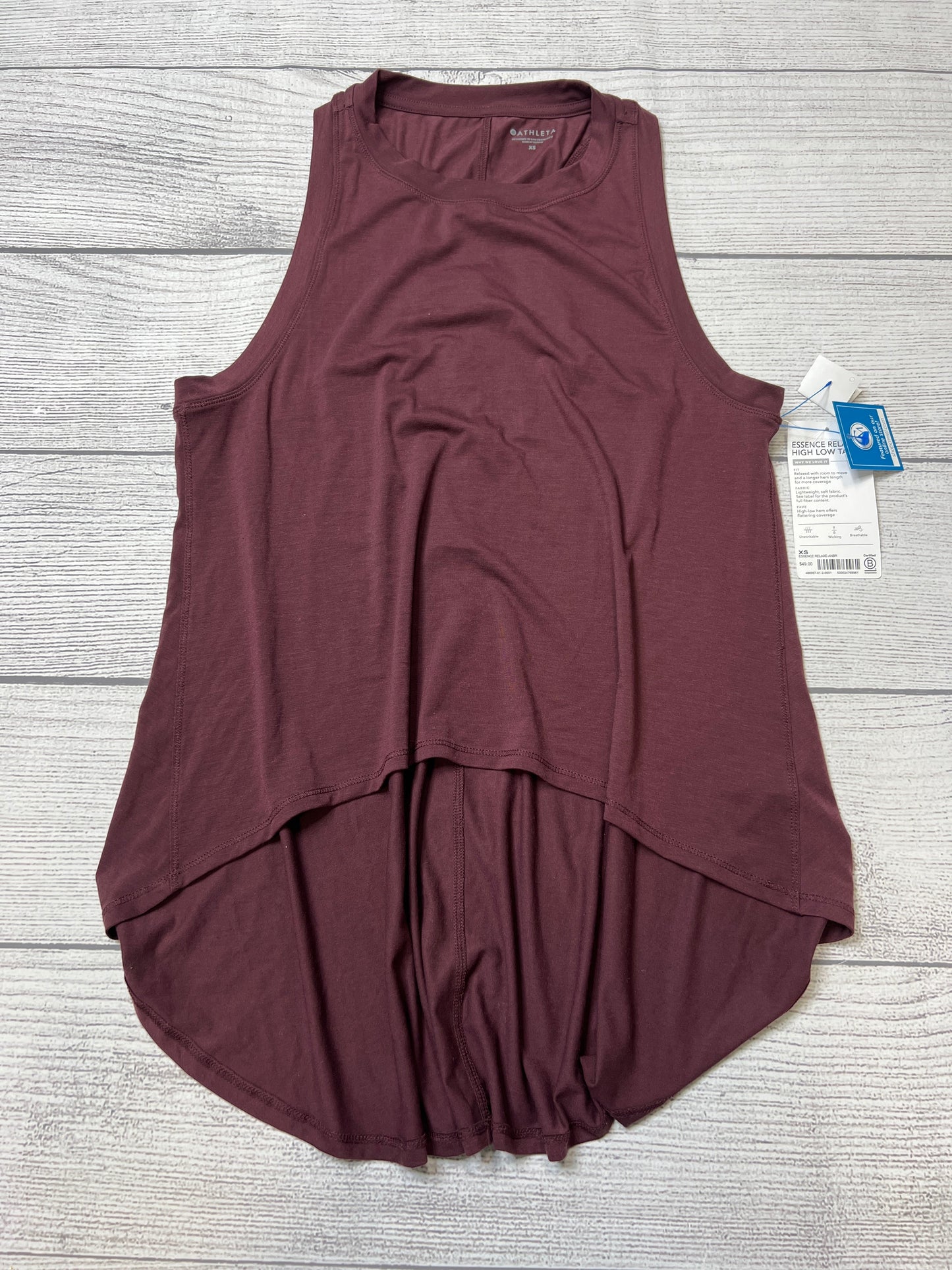 Athletic Tank Top By Athleta  Size: Xs