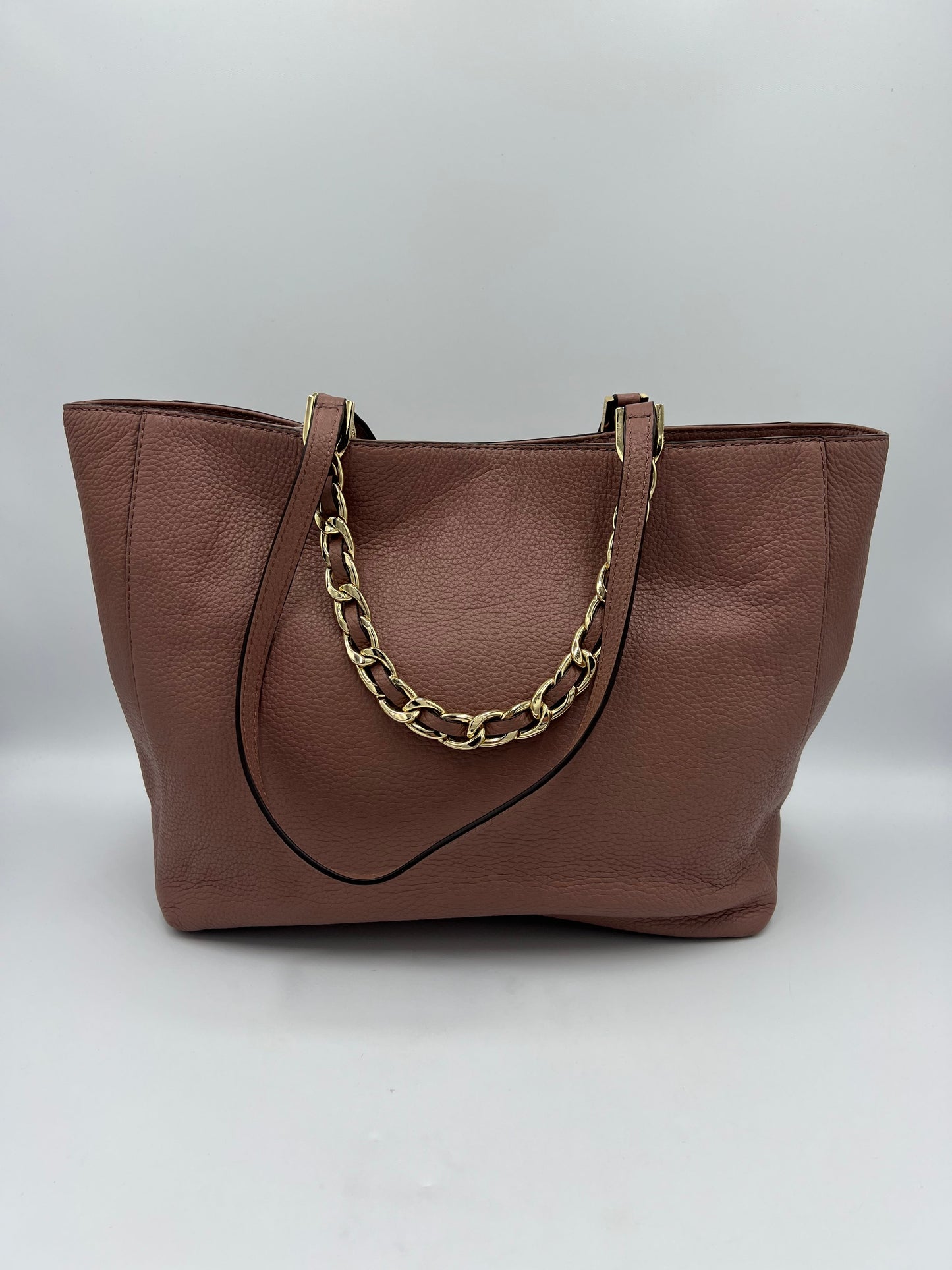 Leather Tote / Handbag Designer By Michael Kors