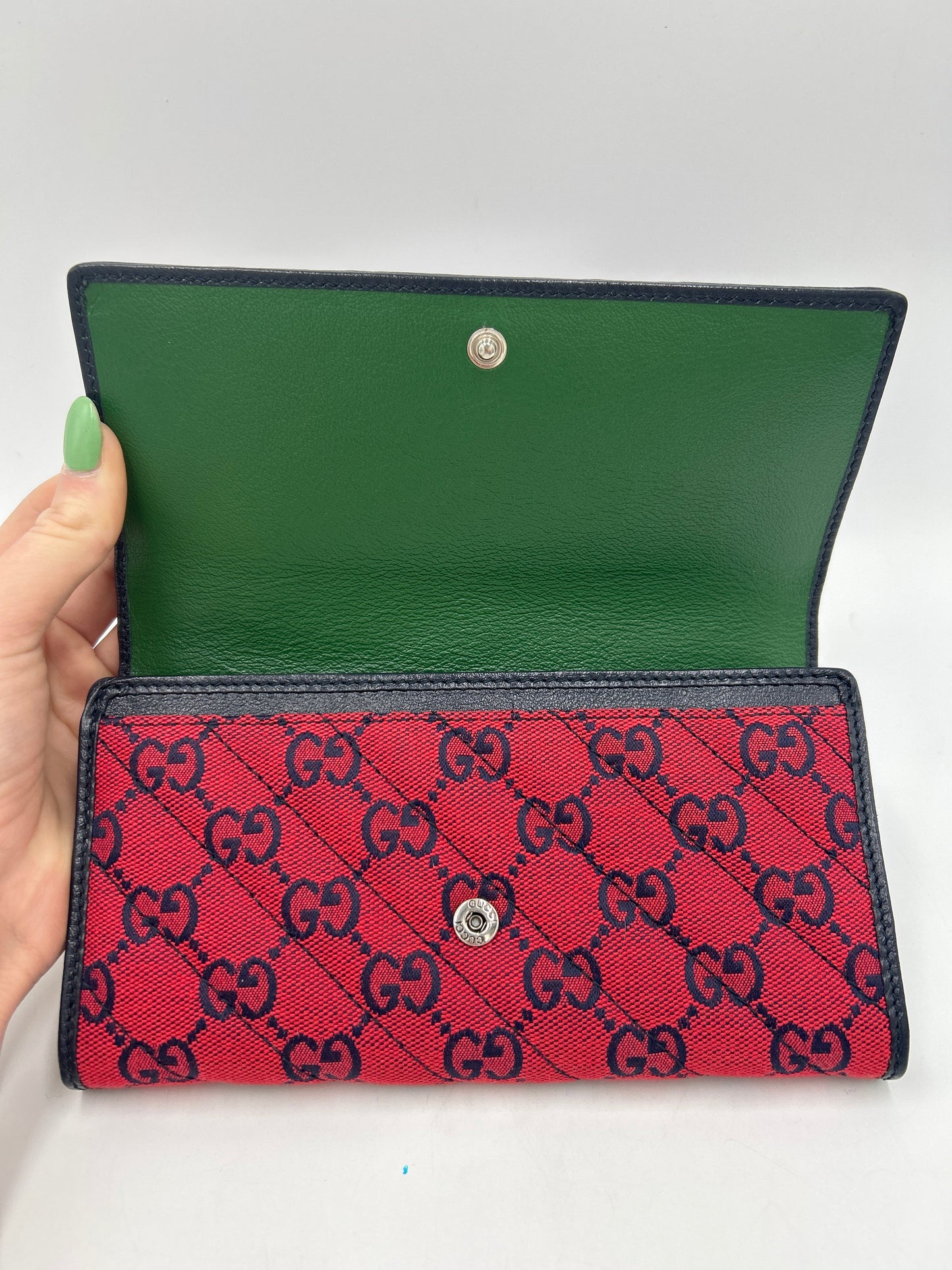 Gucci GG Ltd. Edition Multicolor Continental Wallet