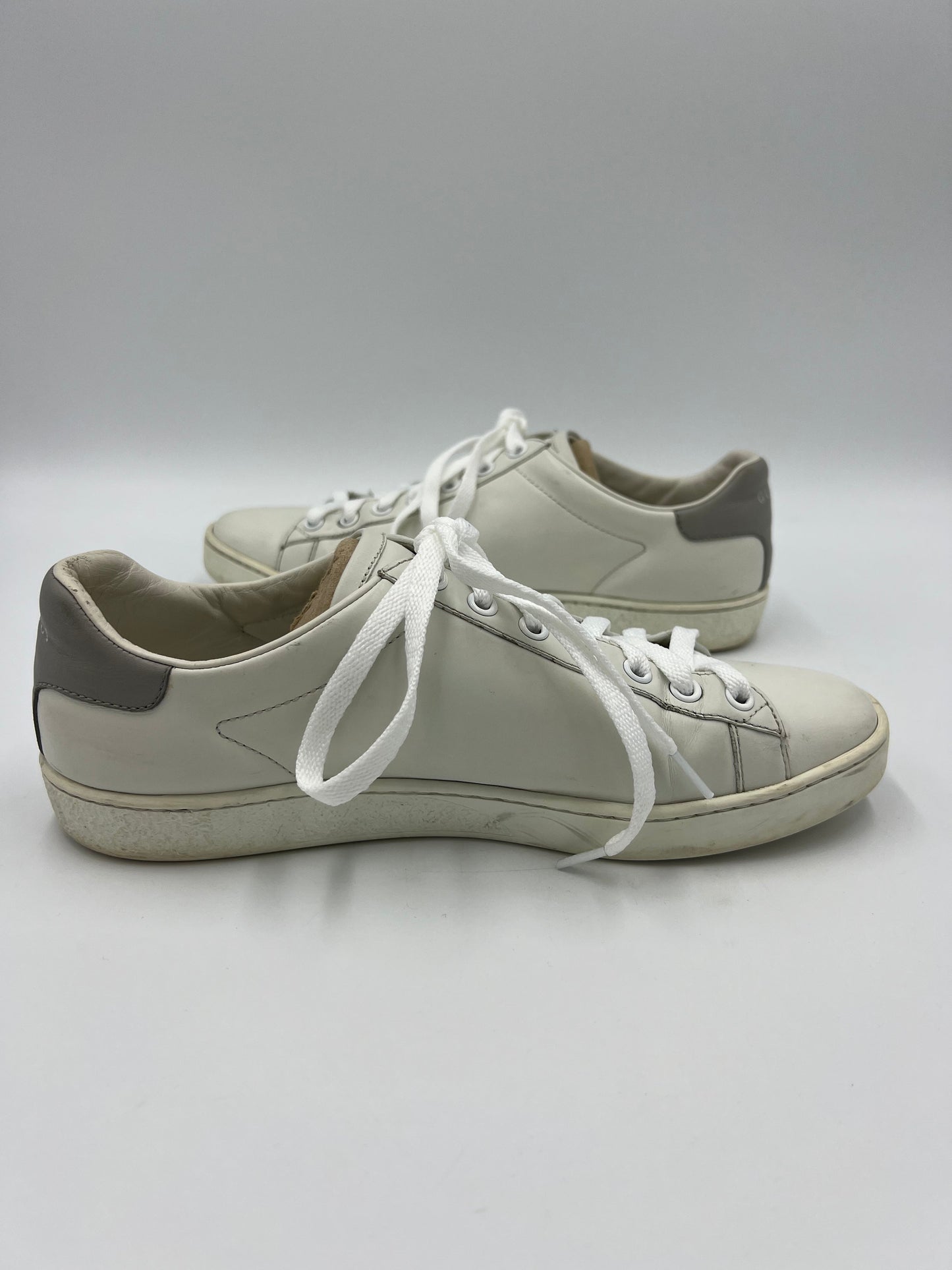 Gucci Designer Interlocking G Ace Sneakers, Size: 7.5