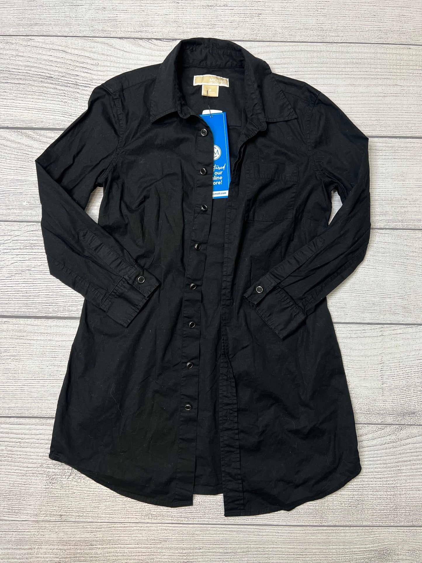 Blouse Long Sleeve By Michael Kors  Size: Xs