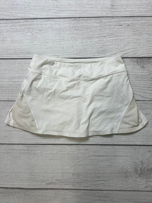 White Athletic Skirt Skort Lululemon, Size S