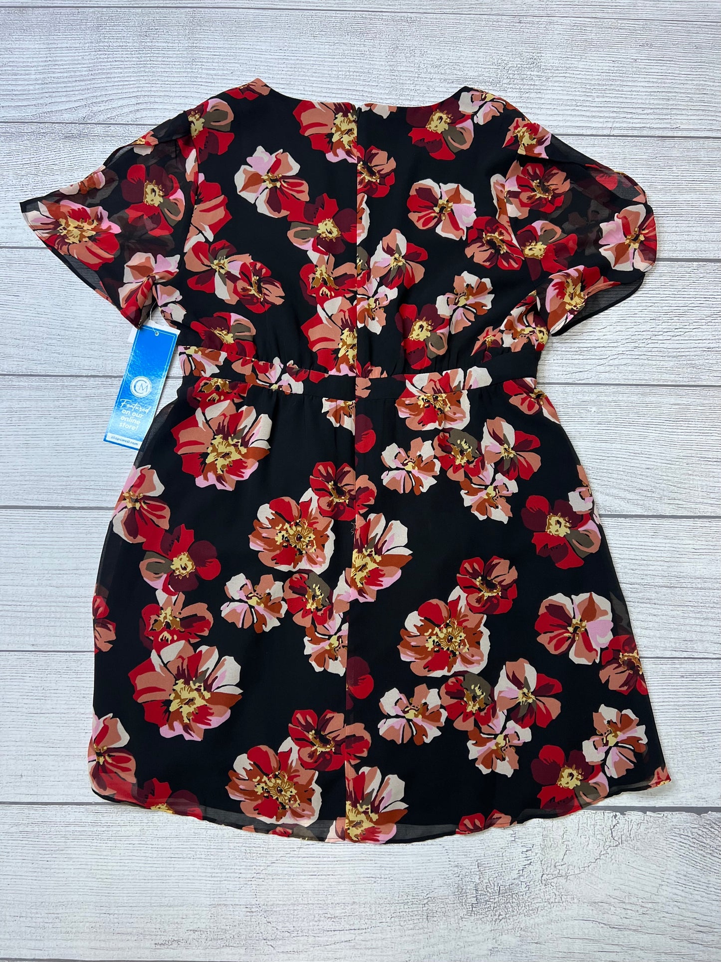 Floral Dress Casual Short Madewell, Size Xl