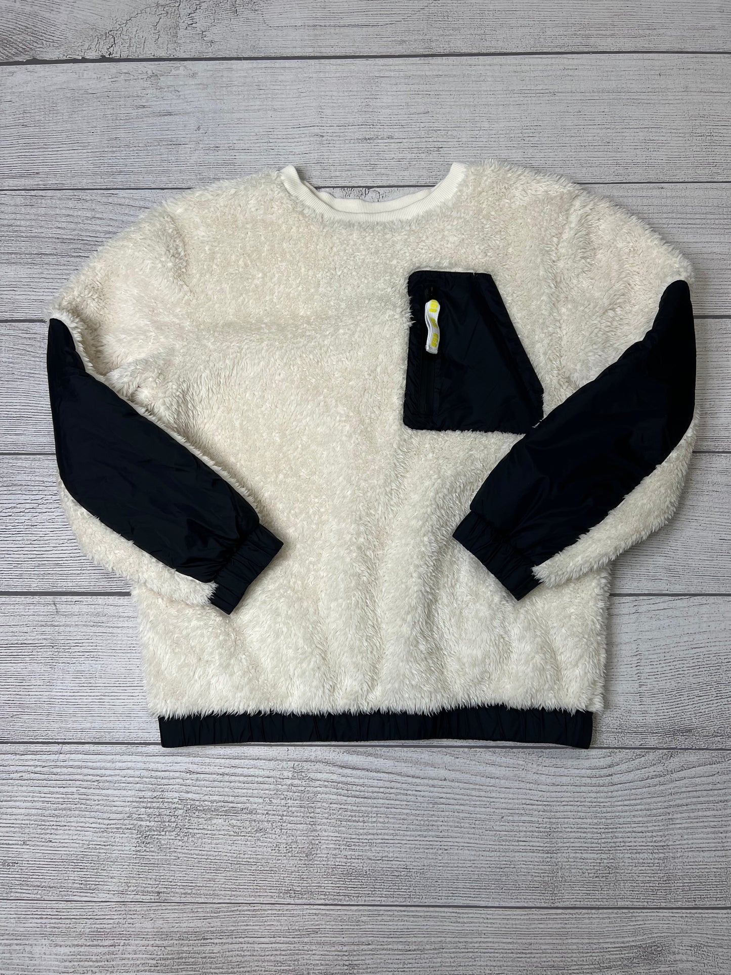 White Sweatshirt Designer Ugg, Size M