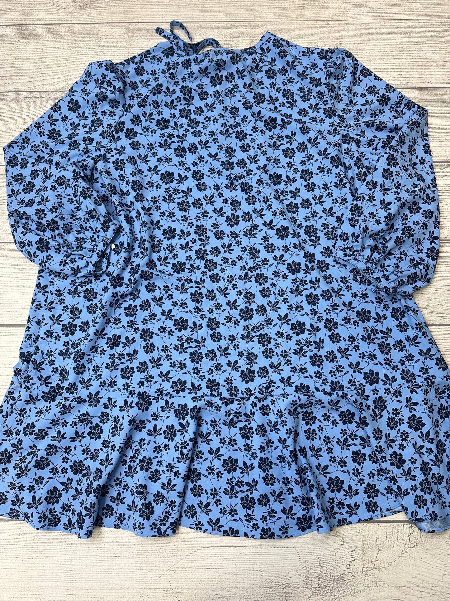 Blue Dress Casual Short Draper James, Size 3x