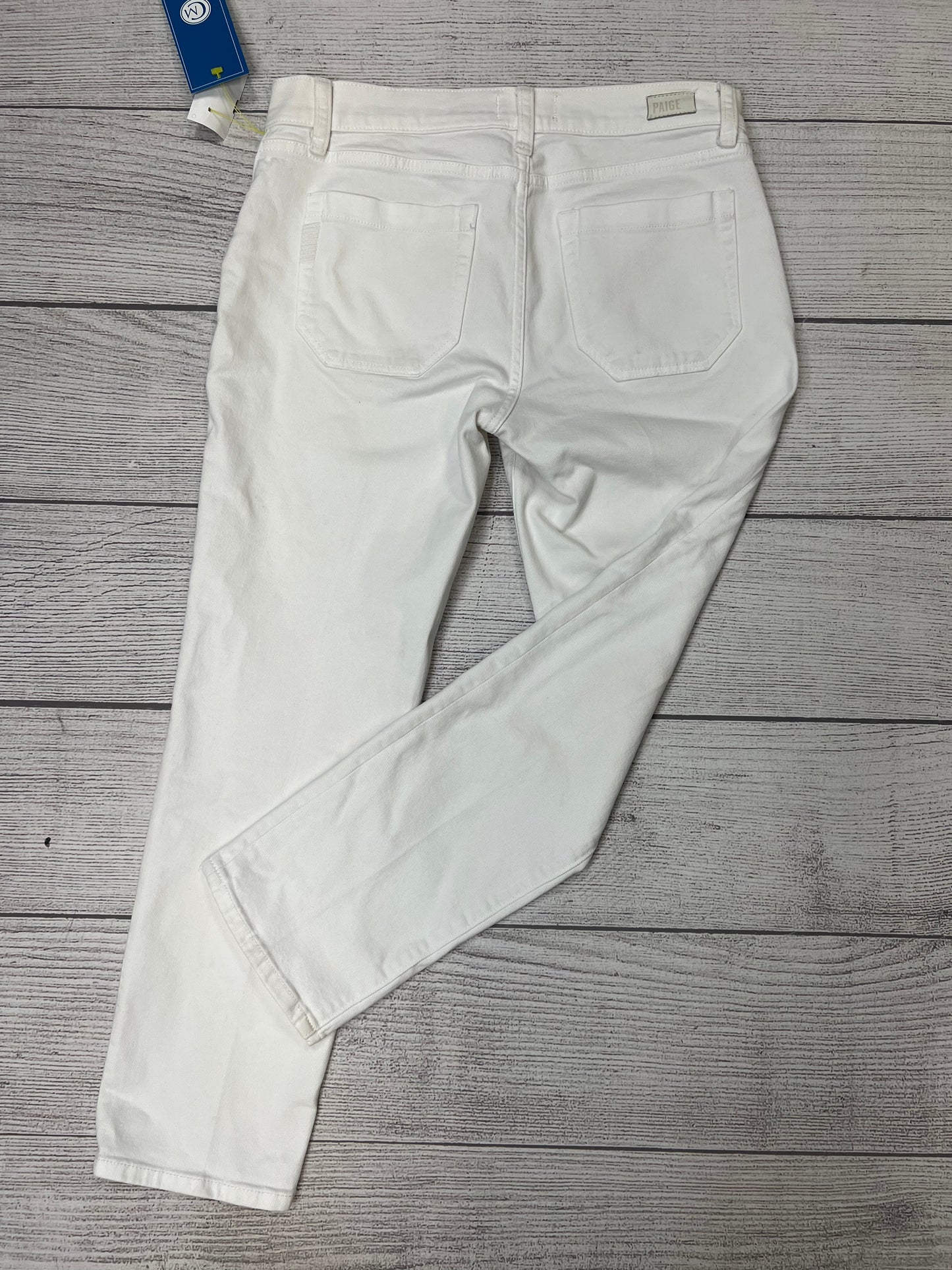 White Jeans Designer Paige, Size 4