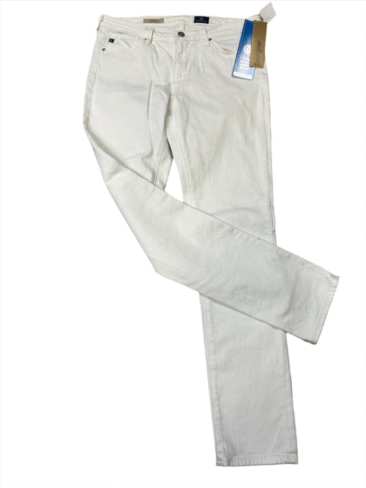White Jeans Designer Adriano Goldschmied, Size 6