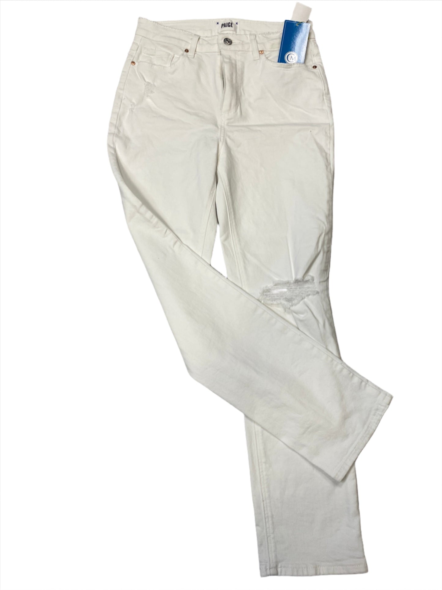 White Jeans Designer Paige, Size 6