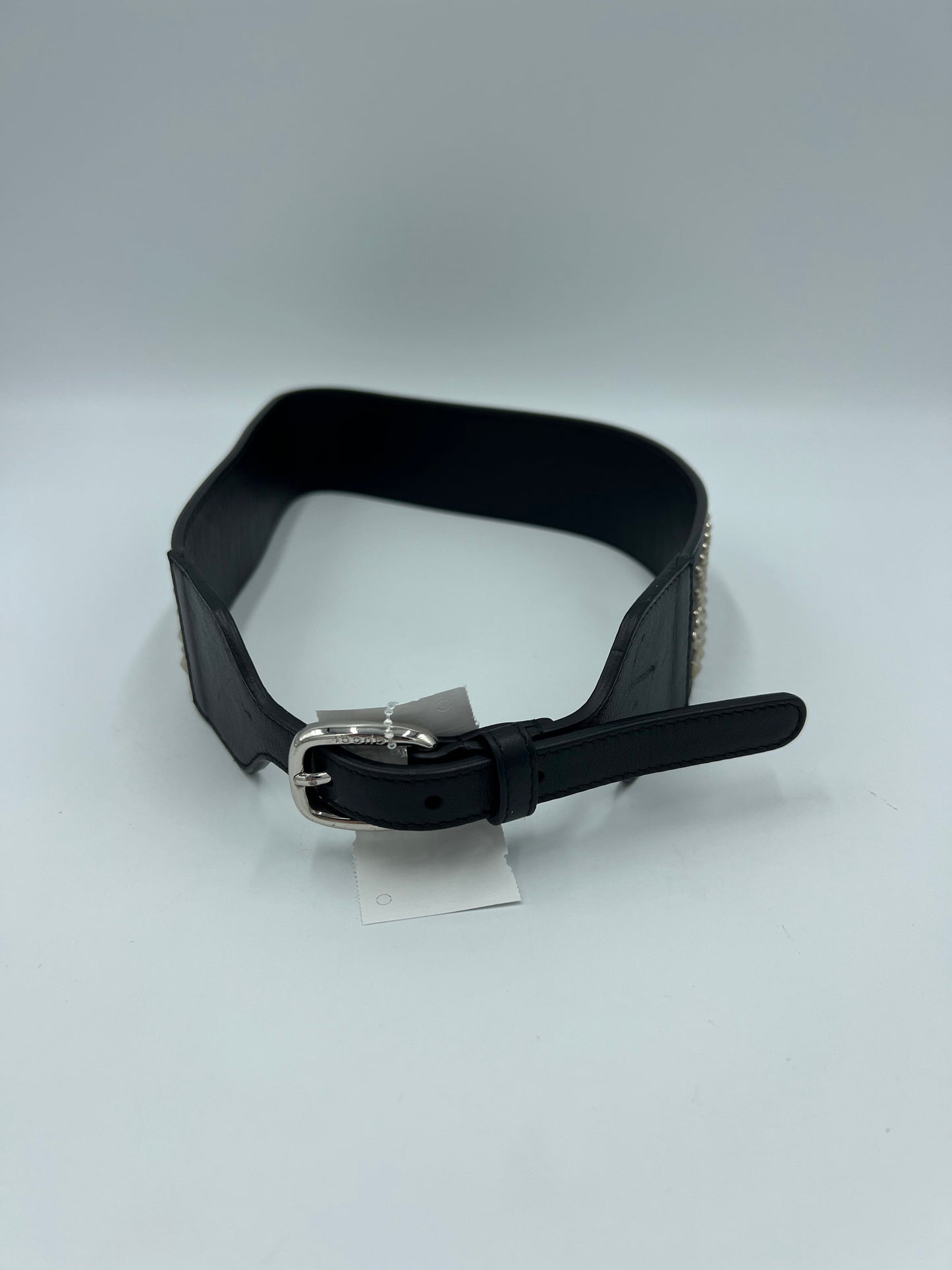 Like New! Gucci Moon Calfskin Studded Designer Belt, Size: Small (75  30)